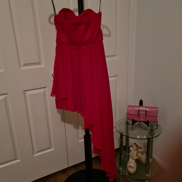 Pilgrim Dresses & Skirts - PILGRIM 8 Red Bodycon Maxi Midi Dress | Formal Cocktail Prom Red Maxi Mini Dress